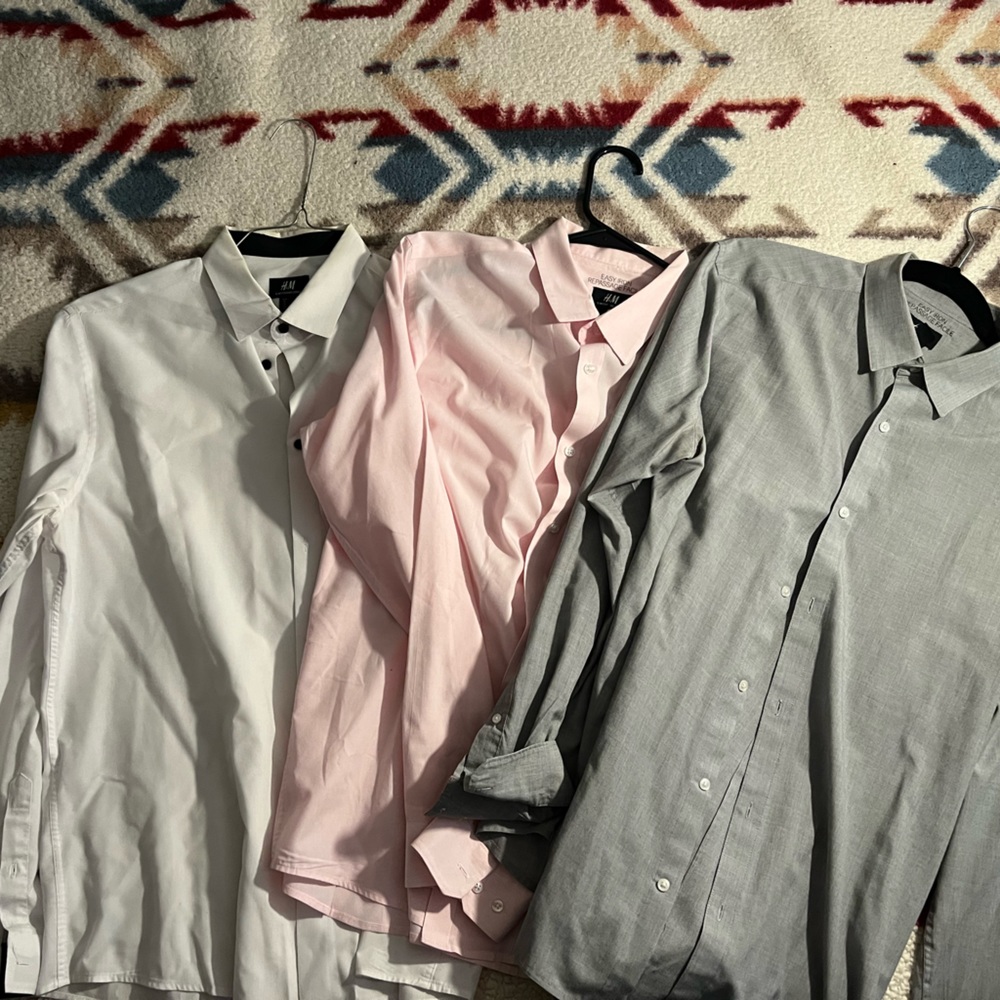 Mens dress shirt combo